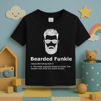 Bearded Funkle Funny Uncle Definition Toddler T-Shirt