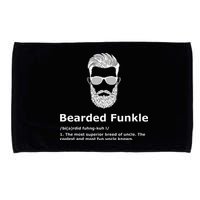 Bearded Funkle Funny Uncle Definition Microfiber Hand Towel