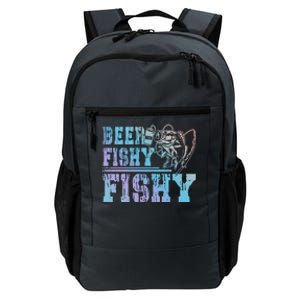 Beer Fishy Fishy Funny Fishing Gift Daily Commute Backpack