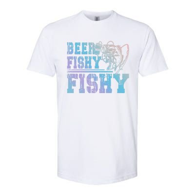 Beer Fishy Fishy Funny Fishing Gift Softstyle® CVC T-Shirt