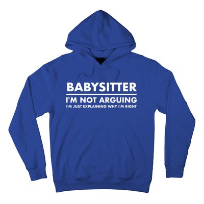 Babysitter Funny Gift Hoodie