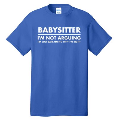 Babysitter Funny Gift Tall T-Shirt