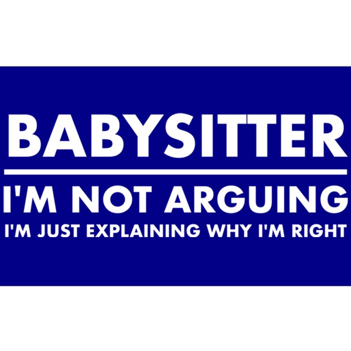 Babysitter Funny Gift Bumper Sticker