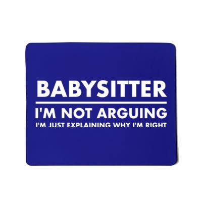 Babysitter Funny Gift Mousepad