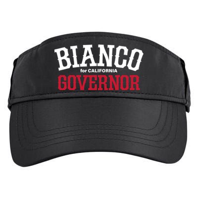 Bianco For Governor Adult Drive Performance Visor