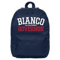Bianco For Governor 16 in Basic Backpack