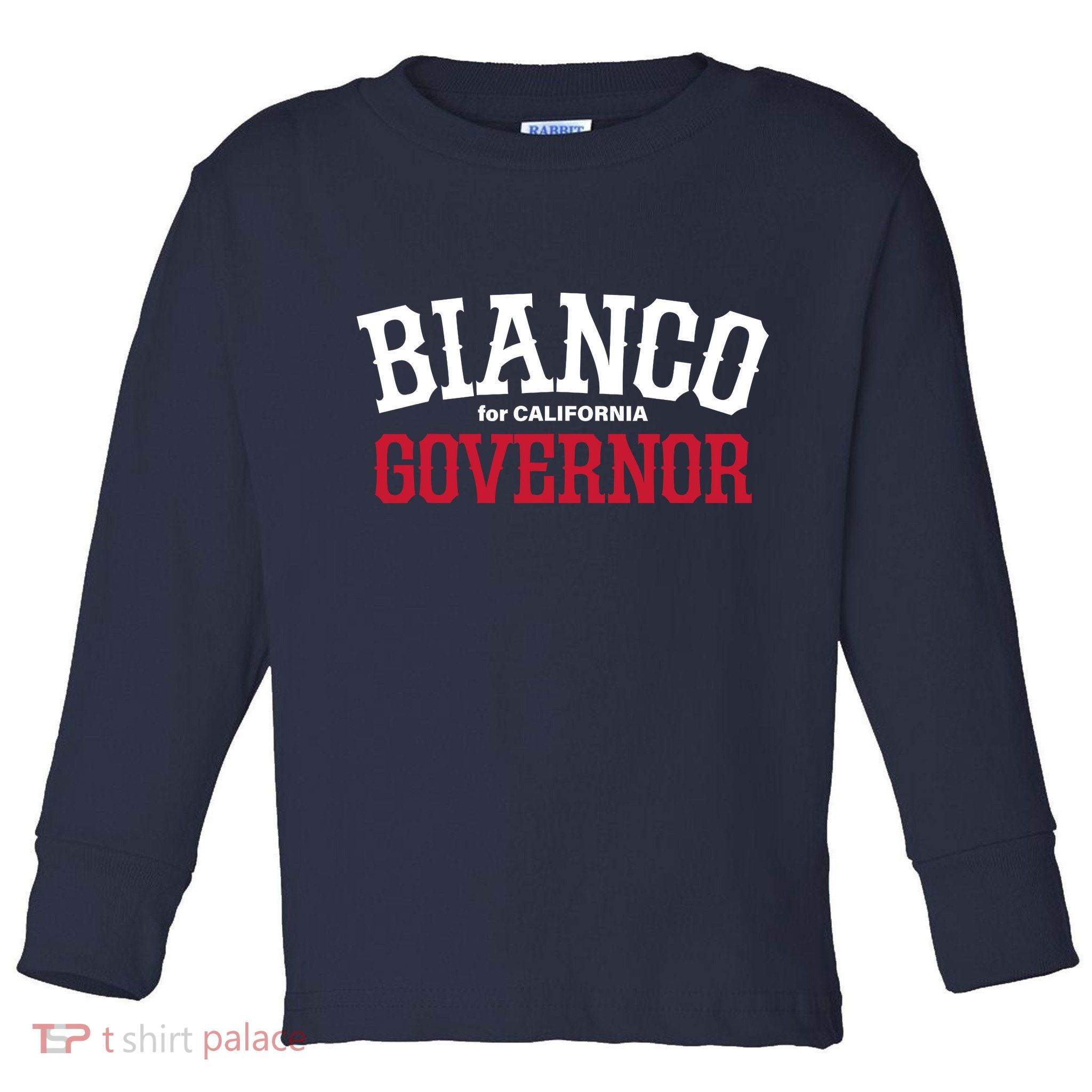 Bianco For Governor Toddler Long Sleeve Shirt