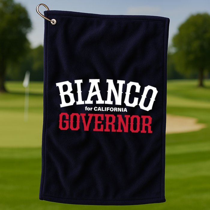 Bianco For Governor Golf Towel
