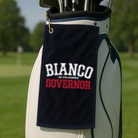 Bianco For Governor Golf Towel