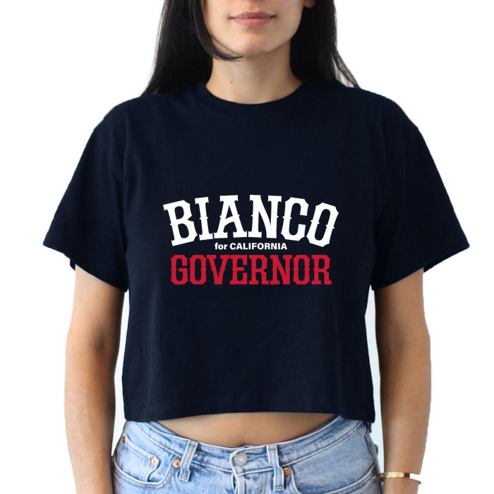 Bianco For Governor Crop Top
