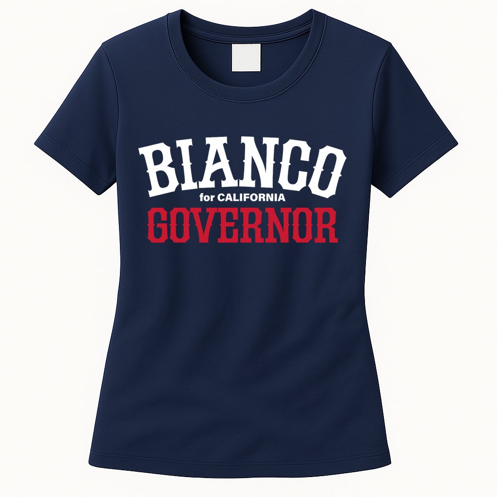 Bianco For Governor Womens T-Shirt
