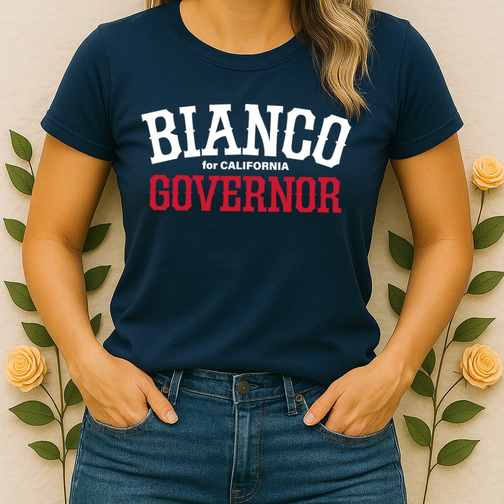 Bianco For Governor Womens T-Shirt