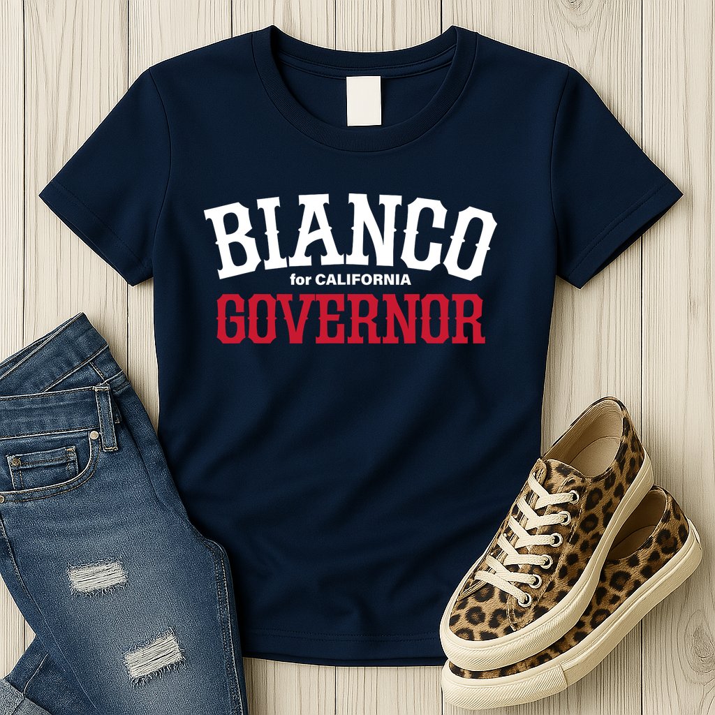 Bianco For Governor Womens T-Shirt