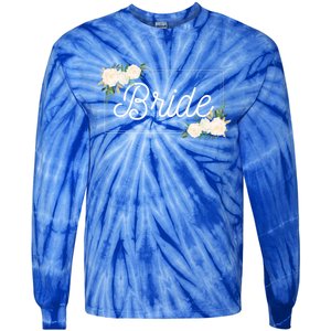 Bride Funny Gift Wedding Bachelorette Cute Gift Tie-Dye Long Sleeve Shirt