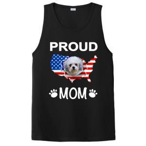 Bolonka Funny Gift Bolonka Dog Bolonka Proud Patriot Mom Cool Gift PosiCharge Competitor Tank