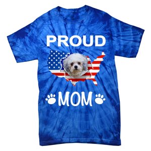 Bolonka Funny Gift Bolonka Dog Bolonka Proud Patriot Mom Cool Gift Tie-Dye T-Shirt