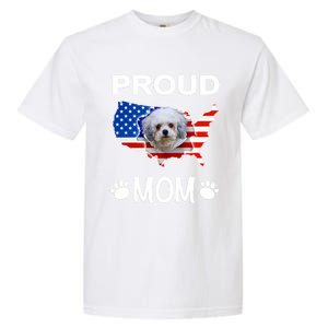 Bolonka Funny Gift Bolonka Dog Bolonka Proud Patriot Mom Cool Gift Garment-Dyed Heavyweight T-Shirt