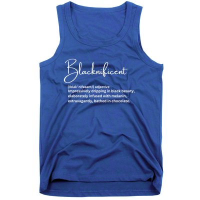 Blacknificent Funny Gift Tank Top