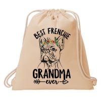 Best Frenchie Grandma Ever Design for your Frenchie Grandma Drawstring Bag