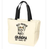 Best Frenchie Grandma Ever Design for your Frenchie Grandma Zip Tote Bag