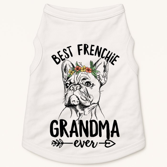 Best Frenchie Grandma Ever Design for your Frenchie Grandma Doggie Tank