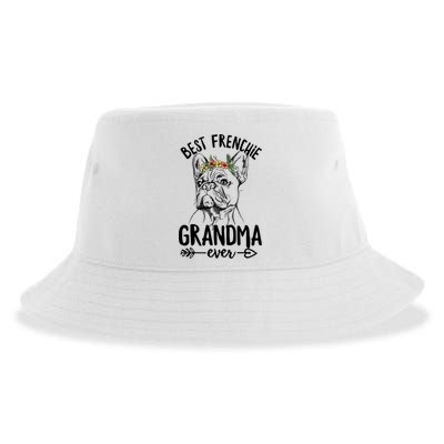 Best Frenchie Grandma Ever Design for your Frenchie Grandma Sustainable Bucket Hat