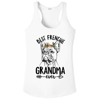 Best Frenchie Grandma Ever Design for your Frenchie Grandma Ladies PosiCharge Competitor Racerback Tank