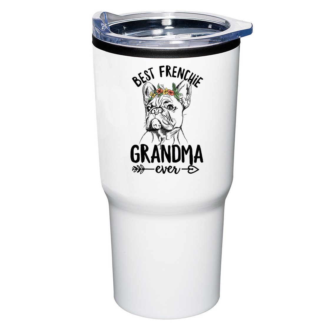 Best Frenchie Grandma Ever Design for your Frenchie Grandma Tumbler