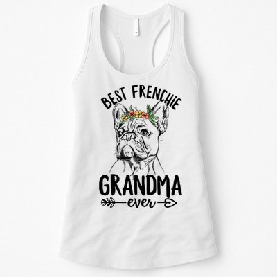 Best Frenchie Grandma Ever Design for your Frenchie Grandma Womens Tank Top