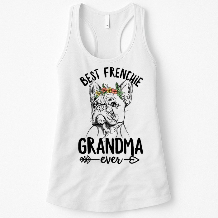 Best Frenchie Grandma Ever Design for your Frenchie Grandma Womens Tank Top
