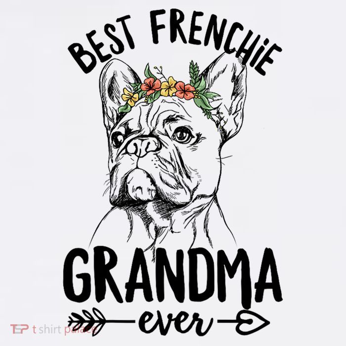 Best Frenchie Grandma Ever Design for your Frenchie Grandma Baby Bodysuit