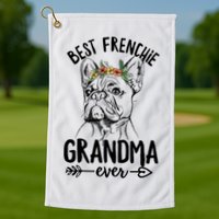 Best Frenchie Grandma Ever Design for your Frenchie Grandma Golf Towel