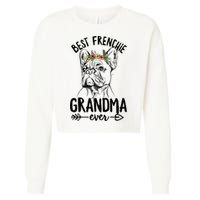 Best Frenchie Grandma Ever Design for your Frenchie Grandma Cropped Pullover Crew