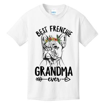 Best Frenchie Grandma Ever Design for your Frenchie Grandma Kids T-Shirt