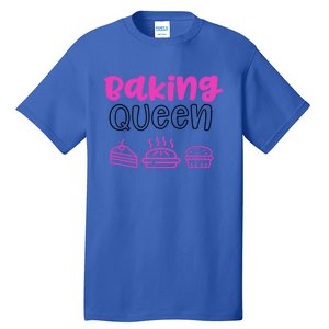 Baking Funny Gift Mom Baking Queen Mama Gift Tall T-Shirt