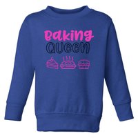 Baking Funny Gift Mom Baking Queen Mama Gift Toddler Sweatshirt