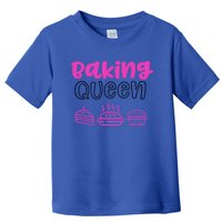 Baking Funny Gift Mom Baking Queen Mama Gift Toddler T-Shirt