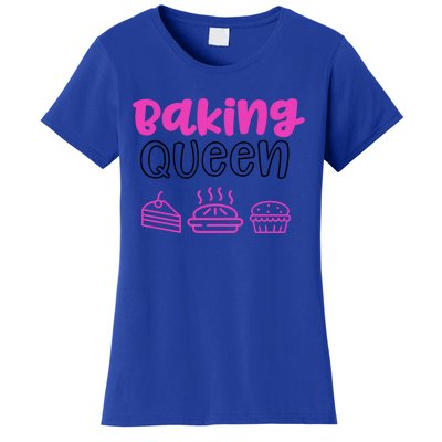 Baking Funny Gift Mom Baking Queen Mama Gift Women's T-Shirt