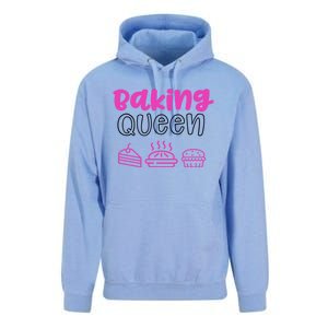 Baking Funny Gift Mom Baking Queen Mama Gift Unisex Surf Hoodie