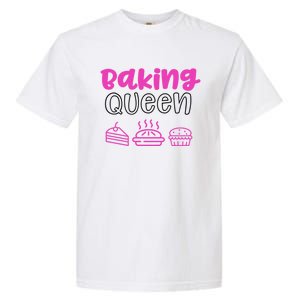 Baking Funny Gift Mom Baking Queen Mama Gift Garment-Dyed Heavyweight T-Shirt