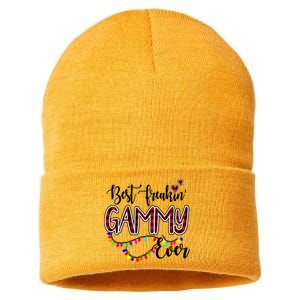 Best Freakin' Gammy Ever Christmas Cool Gift Grandma Gift Meaningful Gift Sustainable Knit Beanie