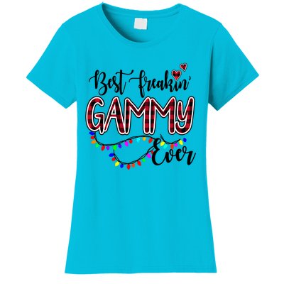 Best Freakin' Gammy Ever Christmas Cool Gift Grandma Gift Meaningful Gift Women's T-Shirt