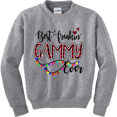 Best Freakin' Gammy Ever Christmas Cool Gift Grandma Gift Meaningful Gift Kids Sweatshirt