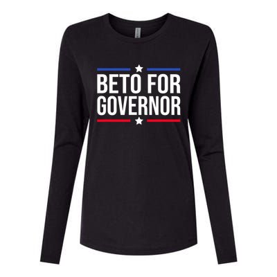 Beto For Governor Womens Cotton Relaxed Long Sleeve T-Shirt