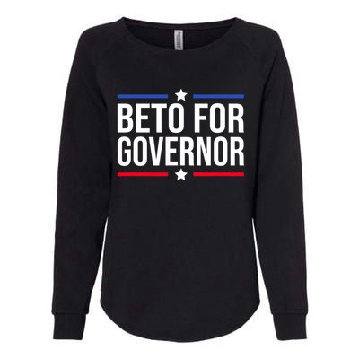 Beto For Governor Womens California Wash Sweatshirt