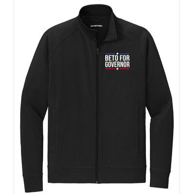 Beto For Governor Stretch Full-Zip Cadet Jacket