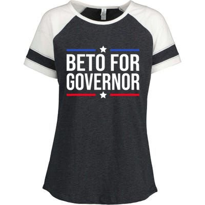 Beto For Governor Enza Ladies Jersey Colorblock Tee