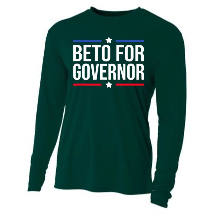 Beto For Governor Cooling Performance Long Sleeve Crew