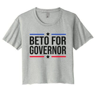 Beto For Governor Women's Crop Top Tee