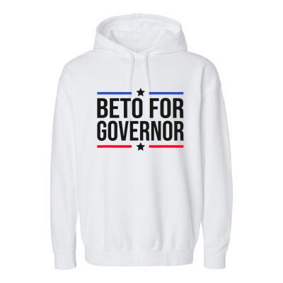 Beto For Governor Garment-Dyed Fleece Hoodie